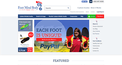 Desktop Screenshot of footmindbody.com
